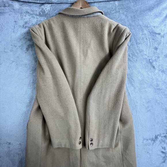 VTG Austin Scott Coat Men's Size 46 Wool Winter Heavy Overcoat 90s Cold Weather - Picture 12 of 16